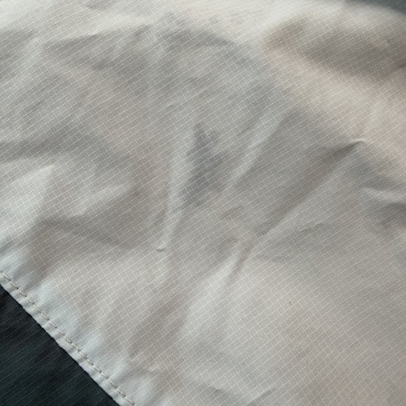 Nike Windrunner Jacket Mens Small Blue Green Hooded Full Zip Lightweight - Picture 9 of 12